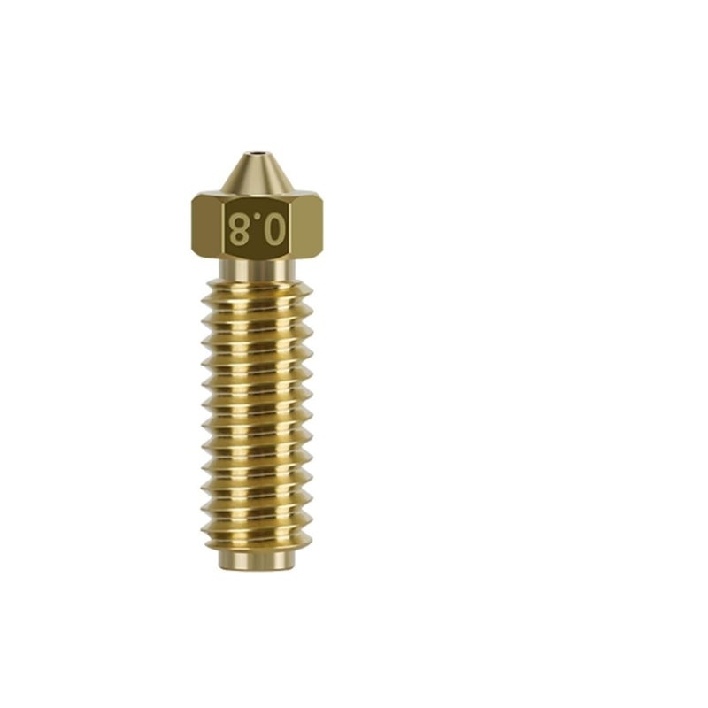 Brass 0 8mm 3Pcs Hardened Steel Nozzle For Anycubic Kobra 3 Hotend Combo Spare Parts - Image 1